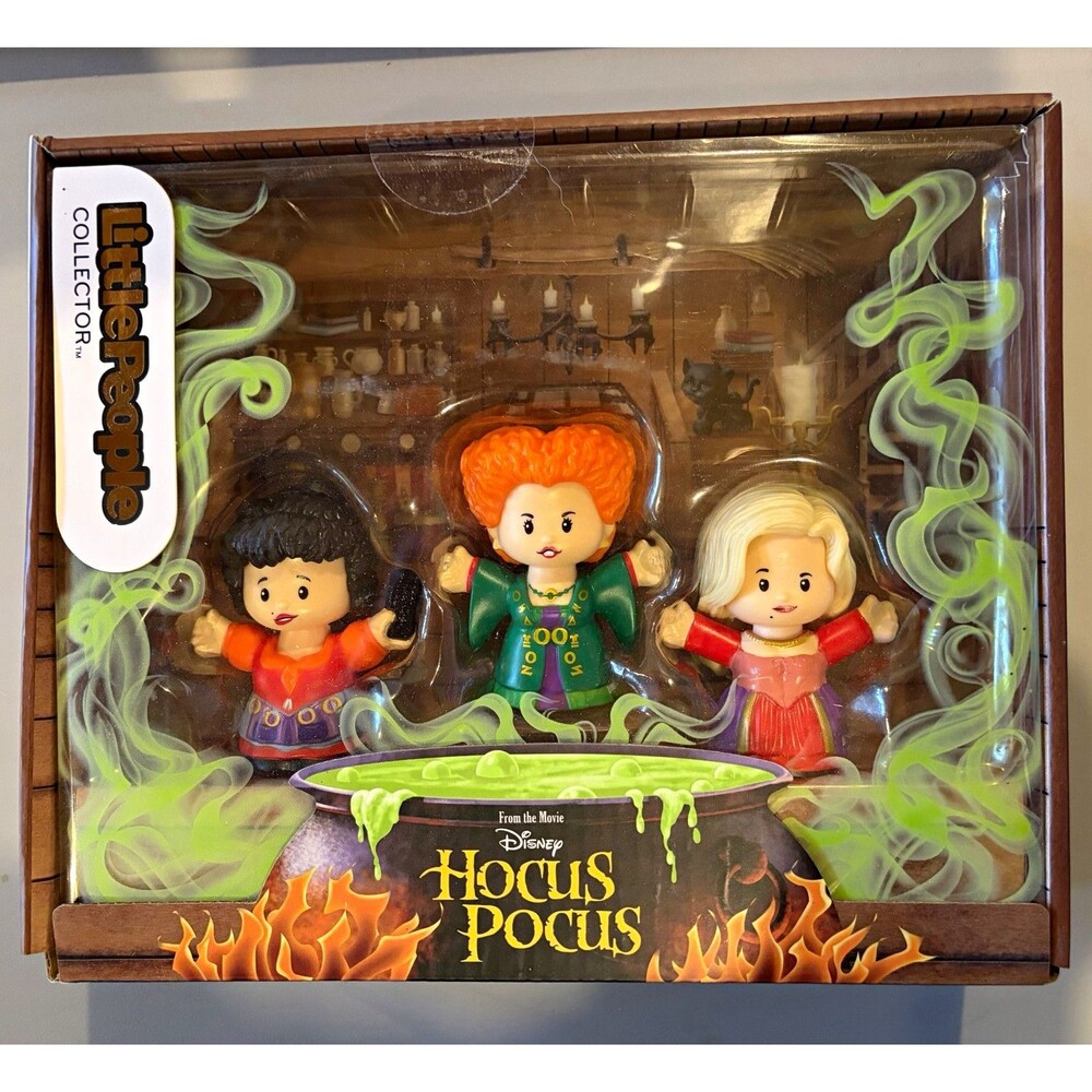 Fisher-Price Little People Collector Hocus Pocus Sanderson Sisters 3 NIB